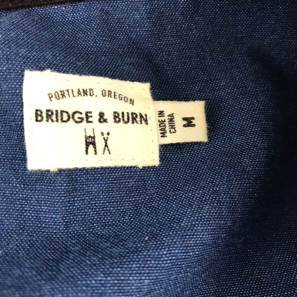 Bridge & Burn Cedar Overshirt Size M - Picture 7 of 8